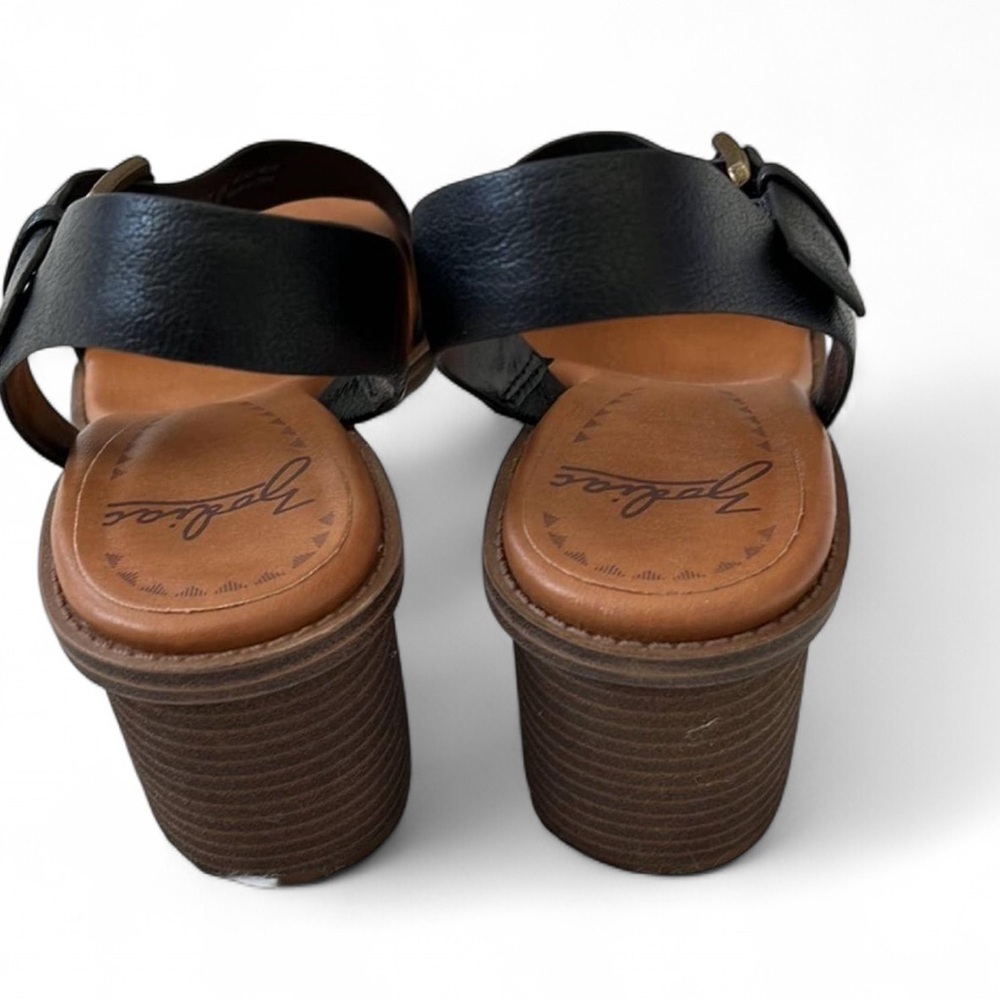 Zodiac Ivy Black Block Heel Women’s Sandals – Size 9 - Picture 4 of 5